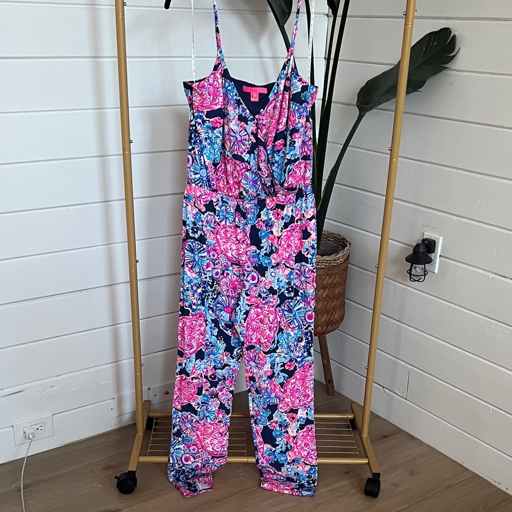 Lilly Pulitzer Multicolor Floral Jumpsuit